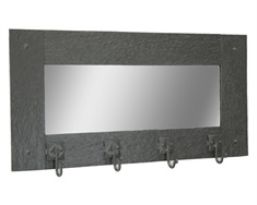 Wall Mirror Coat Rack