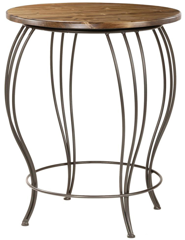 90287036B Stone County Iron Works Bar Table WroughtIronDécorUSA